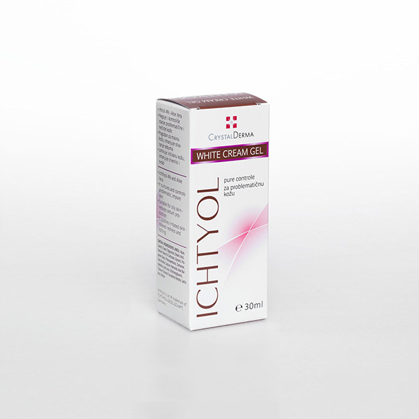 Ichtyol white cream gel