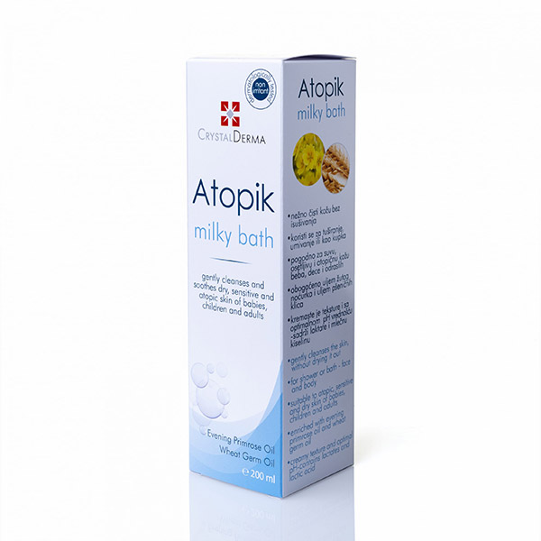 Atopik mlečna kupka
